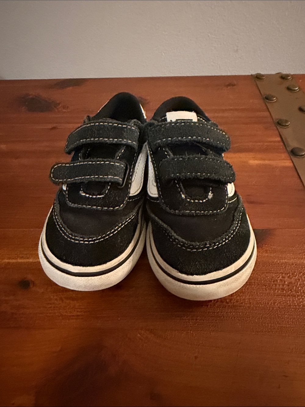 Velcro Vans Sneakers (SIZE 7 KIDS TODDLER)